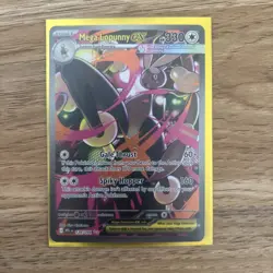 ENGLISH Mega Lopunny EX SIR 128/094 Phantasmal Flames NEAR MINT Pokemon Card - Image 1