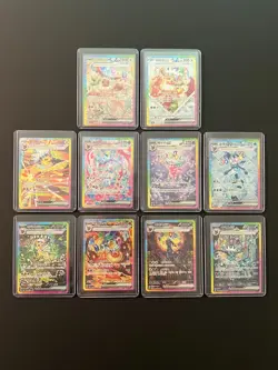 Terastal Festival Eevee Evolution SAR Complete Set Of 10 Pokemon Card Korean - Image 1