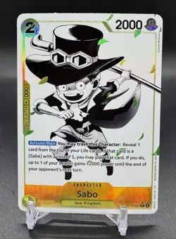 Sabo ST13-007 The Three Brothers One Piece Card Game - Alternate Art English - Image 1
