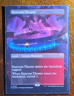 Raucous Theater (Borderless) Murders at Karlov Manor Foil Lp - Image 1