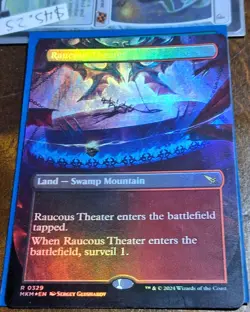 Raucous Theater (Borderless) Murders at Karlov Manor Foil Lp - Image 2