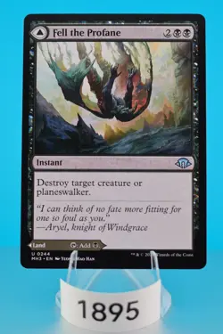 MTG Fell the Profane Modern Horizons 3 Regular #244 - Image 1