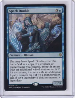 SPARK DOUBLE WAR OF THE SPARK RARE CREATURE ILLUSION MTG 68 - Image 1