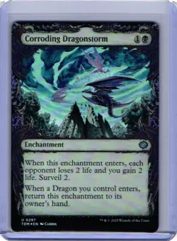Corroding Dragonstorm Showcase Tarkir: Dragonstorm Foil #297 - Image 1