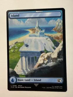 Island 0299 MTG: Final Fantasy Regular NM - Image 1