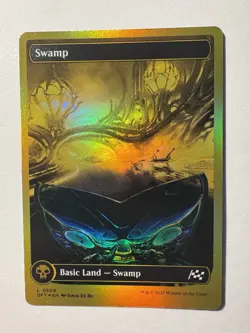 Swamp (0509) (First-Place Foil) Aetherdrift Foil DFT MTG Magic - Image 1