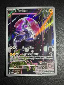 Pokemon TCG Miraidon 013 Pokemon Center Stamped Scarlet & Violet Promo NM - Image 1