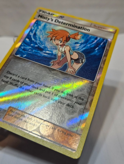 Misty's Determination 62/68 Uncommon Reverse Holo Hidden Fates Pokemon 498 - Image 2