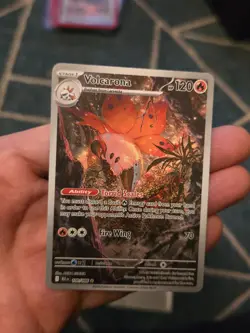 Pokemon TCG Volcarona Black Bolt Illustration Rare 100/086 Near Mint - Image 1