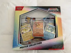 Pokemon TCG SV8.5 Prismatic Evolutions Poster Collection Box Factory Sealed - Image 1