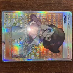Pokemon TCG Burning Shadows Full Art Trainer Wicke 147/147 - Image 2