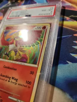 2011 Pokemon Call of Legends Ho-Oh - Holo #9 PSA 8 NM Mint - Image 3