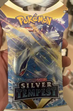 Lot of 5 Pokemon Silver Tempest Sealed Sleeved Booster Packs - New Factory Seal - Image 1