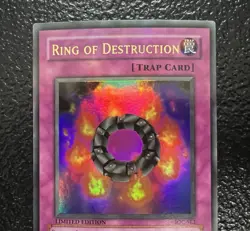 Yu-Gi-Oh! Ring Of Destruction IOC-SE3 Ultra Rare Limited Edition Lightly Played - Image 2