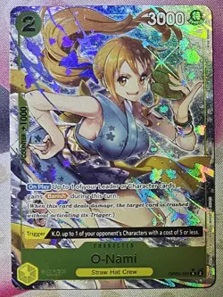 One Piece Wings Of The Captain O’Nami Alt Alternate Art OP06-101 - Image 1