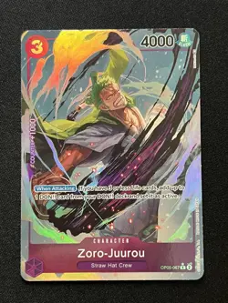Zoro-juurou Op05-067 Alt Art One Piece TCG English Awakening - Image 1