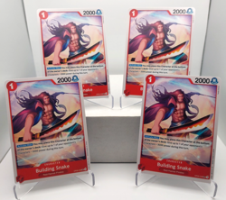 Building Snake Playset - OP09-008 x4 - Emperors in the New World - One Piece TCG - Image 1