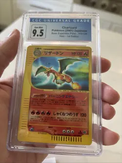 2001 Japanese Expedition Charizard Holo Rare Pokemon Card (103/128) - 1st Ed - Image 4
