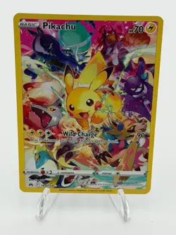 Pokemon TCG Pikachu Crown Zenith Alternative Art Holo Card 160/159 NM - Image 3