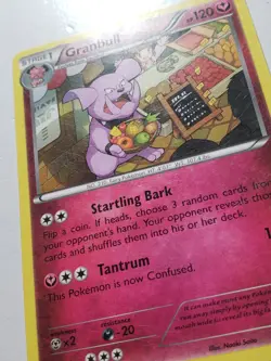 Granbull 99/162 PL - 2015 XY Breakthrough Pokemon Card - Naoki Saito Art - Image 2