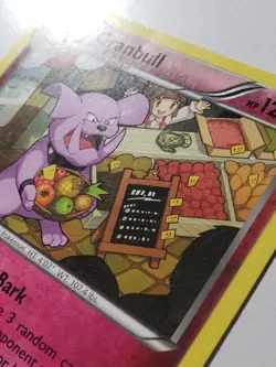 Granbull 99/162 PL - 2015 XY Breakthrough Pokemon Card - Naoki Saito Art - Image 3