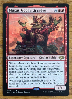 MTG Jumpstart 2022, Muxus, Goblin Grandee - Image 1