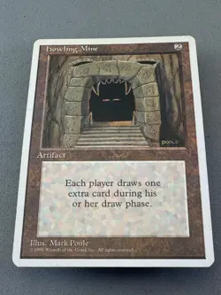 Howling Mine MTG 4th Edition-Never Played Near Mint-Vintage Magic The Gathering - Image 3