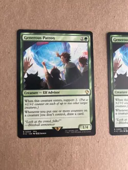 MTG-Generous Patron (X2) - (R)-Mint/Near Mint- Commander: FINAL FANTASY lot#5 - Image 2