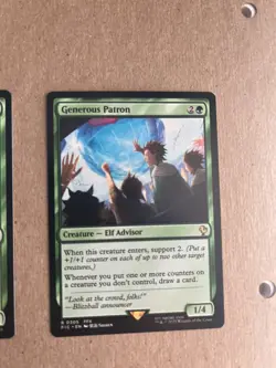 MTG-Generous Patron (X2) - (R)-Mint/Near Mint- Commander: FINAL FANTASY lot#5 - Image 3
