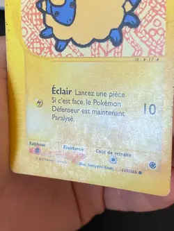 CARTE POKEMON WATTOUAT 119/165 FR COMMUNE WIZARDS EXPEDITION - BE - Image 5