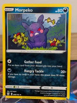 MORPEKO 098/163 UNCOMMON BATTLE STYLES POKEMON LP - Image 1