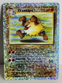 Primeape 59/110 Legendary Collection 2002 Reverse Holo Pokemon Card TCG - Image 1