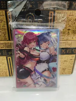 Yu-Gi-Oh! Evil Twins Ki-sikil & Lil-la TCG OCG Holo Custom Doujin Sleeves 50 PCS - Image 1