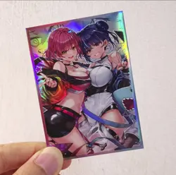 Yu-Gi-Oh! Evil Twins Ki-sikil & Lil-la TCG OCG Holo Custom Doujin Sleeves 50 PCS - Image 2