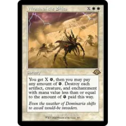 WRATH OF THE SKIES (RETRO FRAME) X4 Modern Horizons 3 Magic MTG MINT CARD - Image 1