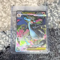 Pokemon Mega Charizard X EX Full Art Holo Card 109/094 TCG English - Image 1