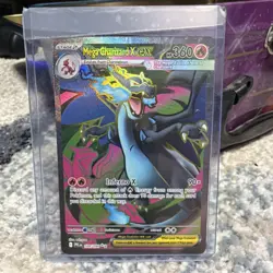 Pokemon Mega Charizard X EX Full Art Holo Card 109/094 TCG English - Image 2