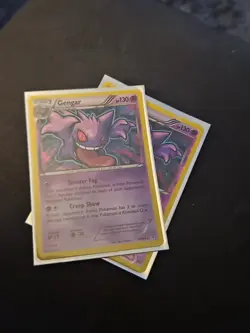 Gengar 60/162 Cosmos Holo Rare Breakthrough TCG Pokemon Card - Image 3