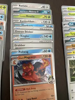 100 Pokemon Cards - Holos, Eeveelutions, No Duplicates Shown - Image 3
