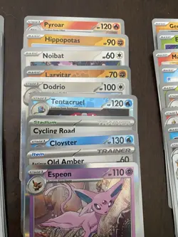 100 Pokemon Cards - Holos, Eeveelutions, No Duplicates Shown - Image 5