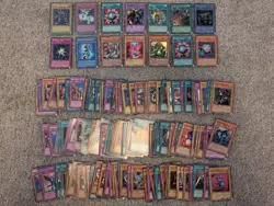 Vintage 170 Yu Gi Oh TCG Card Bundle - Image 1