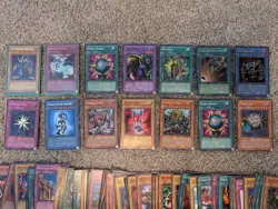Vintage 170 Yu Gi Oh TCG Card Bundle - Image 2