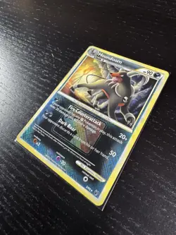 Houndoom 5/90 Undaunted Crosshatch Pokemon League Promo Card - LP - Image 3