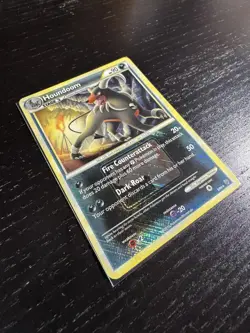 Houndoom 5/90 Undaunted Crosshatch Pokemon League Promo Card - LP - Image 4