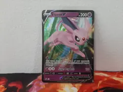 Espeon V SWSH201 SWSH: Sword & Shield Promo Cards Promo NM - Image 1