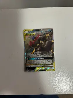 Pokemon TCG Umbreon & Darkrai Tag Team GX Holo Ultra Card 125/236 - Image 1