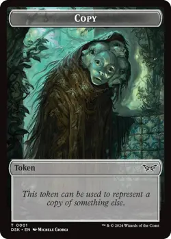 MTG Duskmourn: House of Horror Commander - Shark */* & Copy [Token] - Image 2