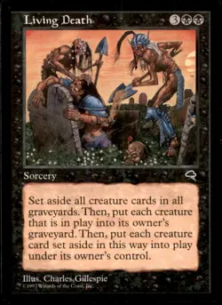 Living Death LP Light Play Tempest MTG [6918] - Image 1