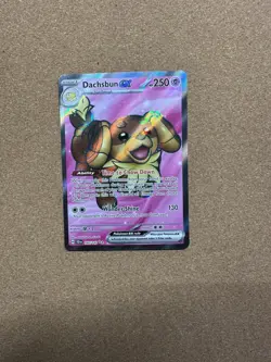 Pokemon Dachsbun ex 160/142 Stellar Crown Scarlet & Violet Ultra Rare Full Art - Image 2