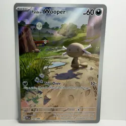 Paldean Wooper 102/094 Pokemon ME02: PFL Illustration Rare Holo 2025 - Image 1